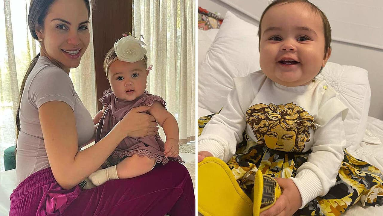 Bebé de Natti Natasha saca todo el 'flow' al ver cantar a su mamá