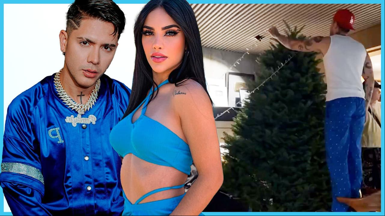 Kimberly Loaiza y JD Pantoja presumen su lujoso y enorme árbol de Navidad