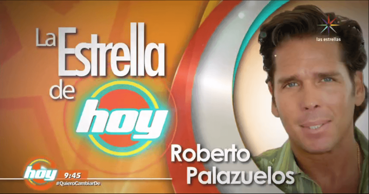 LA ESTRELLA DE HOY: Roberto Palazuelos
