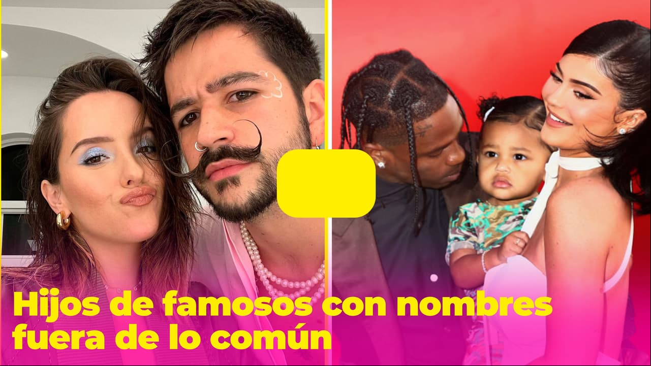 Famosos que eligieron nombres muy originales para sus hijos: el bebé de Camilo se llamará Amaranto