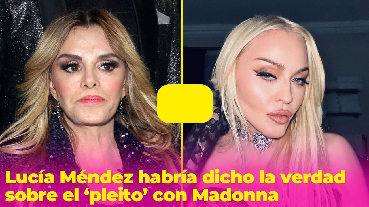 ¿Lucía Méndez dijo la verdad? Madonna le reclama a un fan por no pararse a cantar