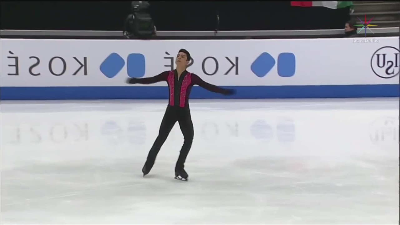 Donovan Carrilo, el patinador que compitió con música de Juan Gabriel
