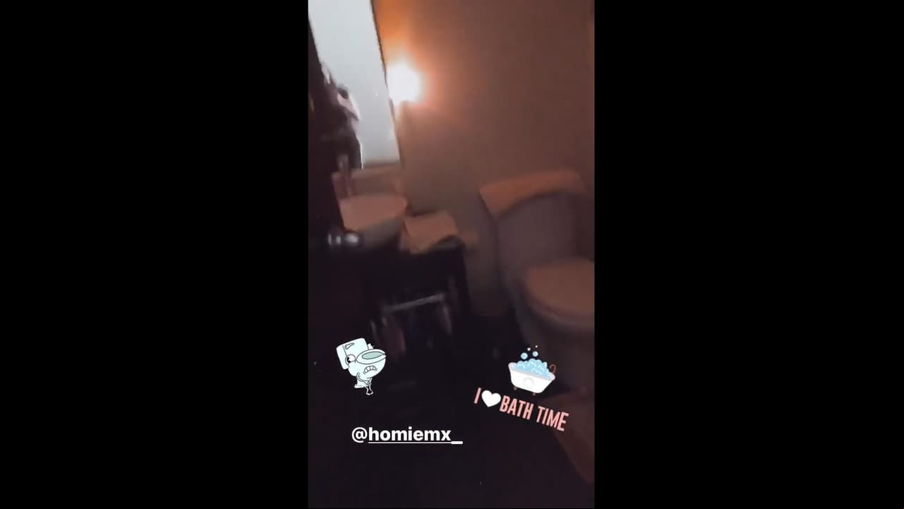 Mariana Botas presumió el baño de visitas. “El otro baño, que es el de visitas, normal y completo”, detalló.