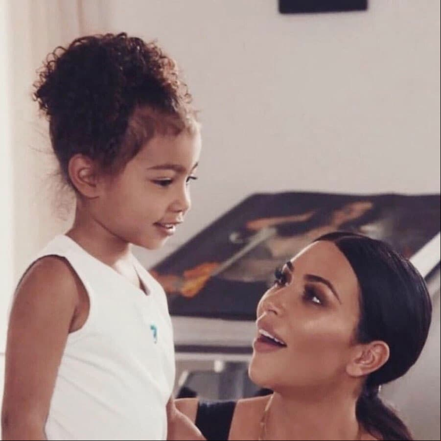 Kim no dejó pasar esta fecha tan especial y festejó a lo grande a su primogénita.