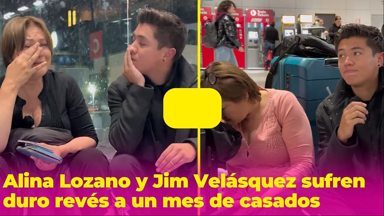 Alina Lozano y Jim Velásquez sufren duro revés a un mes de casados: "Se cancela la luna de miel"