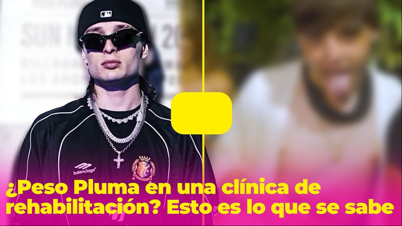 ¿Peso Pluma en una clínica de rehabilitación? Habría ingresado tras su separación de Nicki Nicole