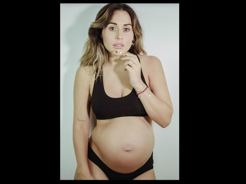 En la actualidad, Zuria Vega tiene 34 semanas de embarazo.