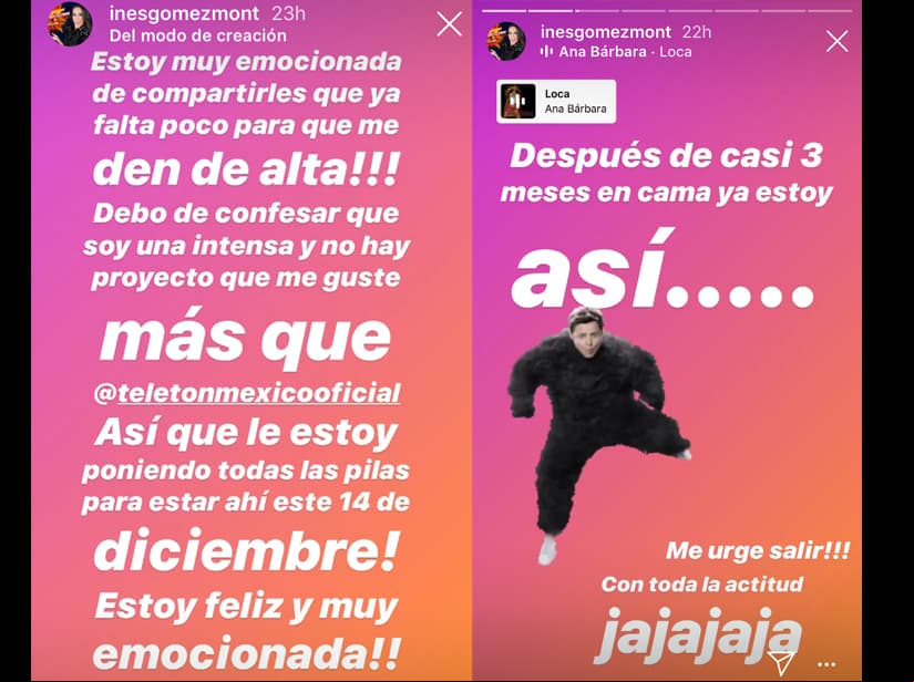 Inés Gómez Mont habla de su recuperación