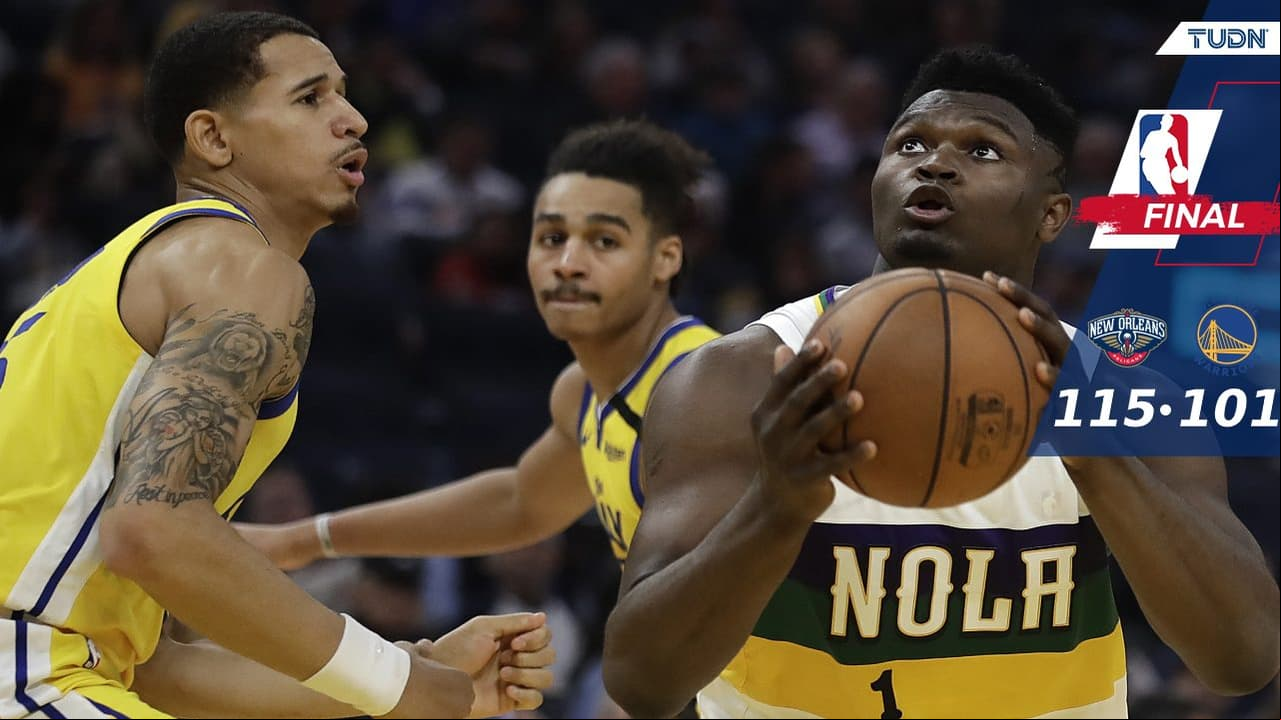 Zion Williamson brilla en el triunfo de Pelicans ante Warriors