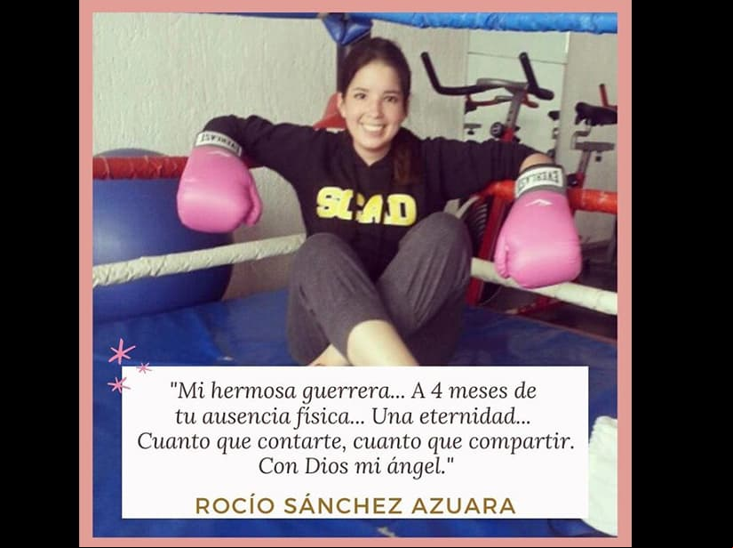 Rocí Sánchez Azuara recuerda a su hija Daniela