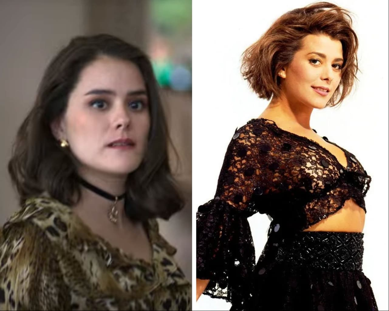 En este episodio de "Luis Miguel, la serie", vemos por primera vez al personaje de la tía de Stephanie Salas, Alejandra Guzmán, interpretada por la actriz 
<b>Tatiana del Real</b>.