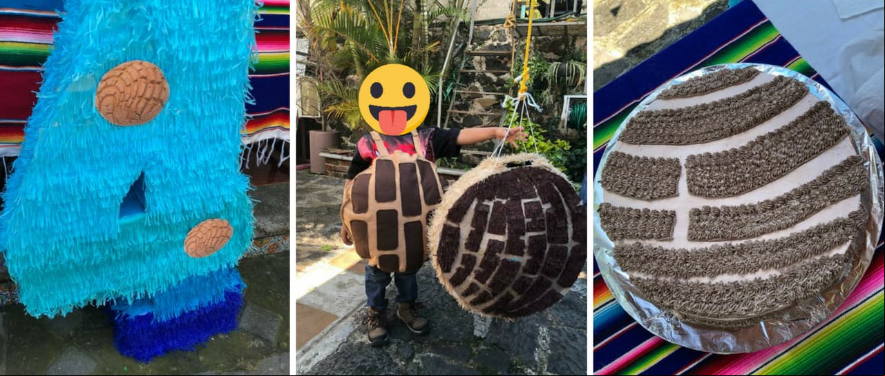 Su pan de dulce favorito es la concha de chocolate
