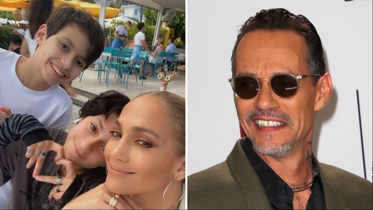 Max, hijo de JLo y Marc Anthony, ya tiene 16 años y es idéntico al salsero: fotos