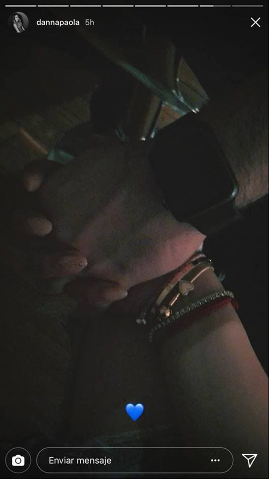 ¿Danna Paola con Jorge Anzaldo de romance?