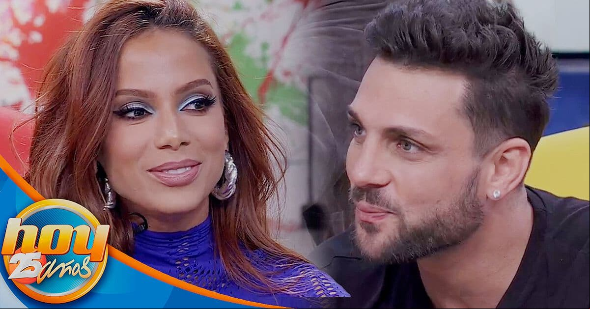 Nicola Porcella y Anitta coquetean sin tapujos en plena transmisión de Hoy