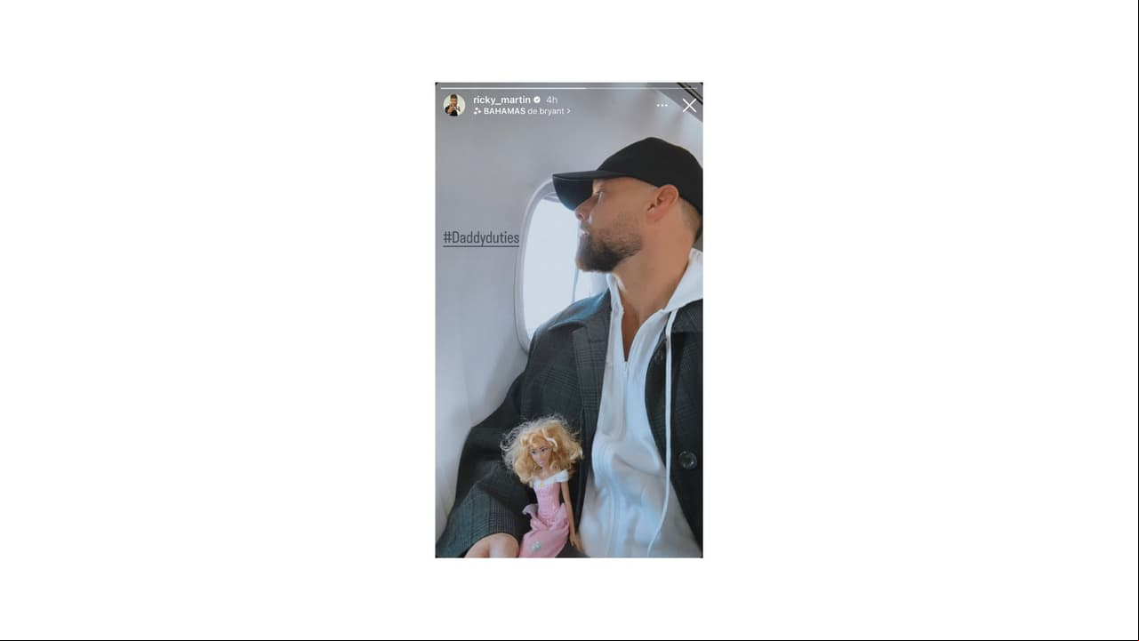 Ricky Martin disfruta de su etapa como papá