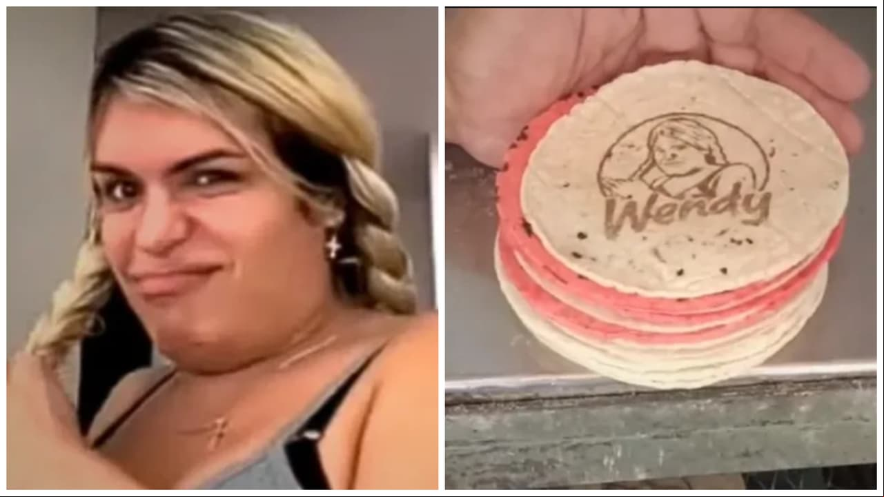 Crean tortillas con la cara de Wendy Guevara y son toda una sensación.