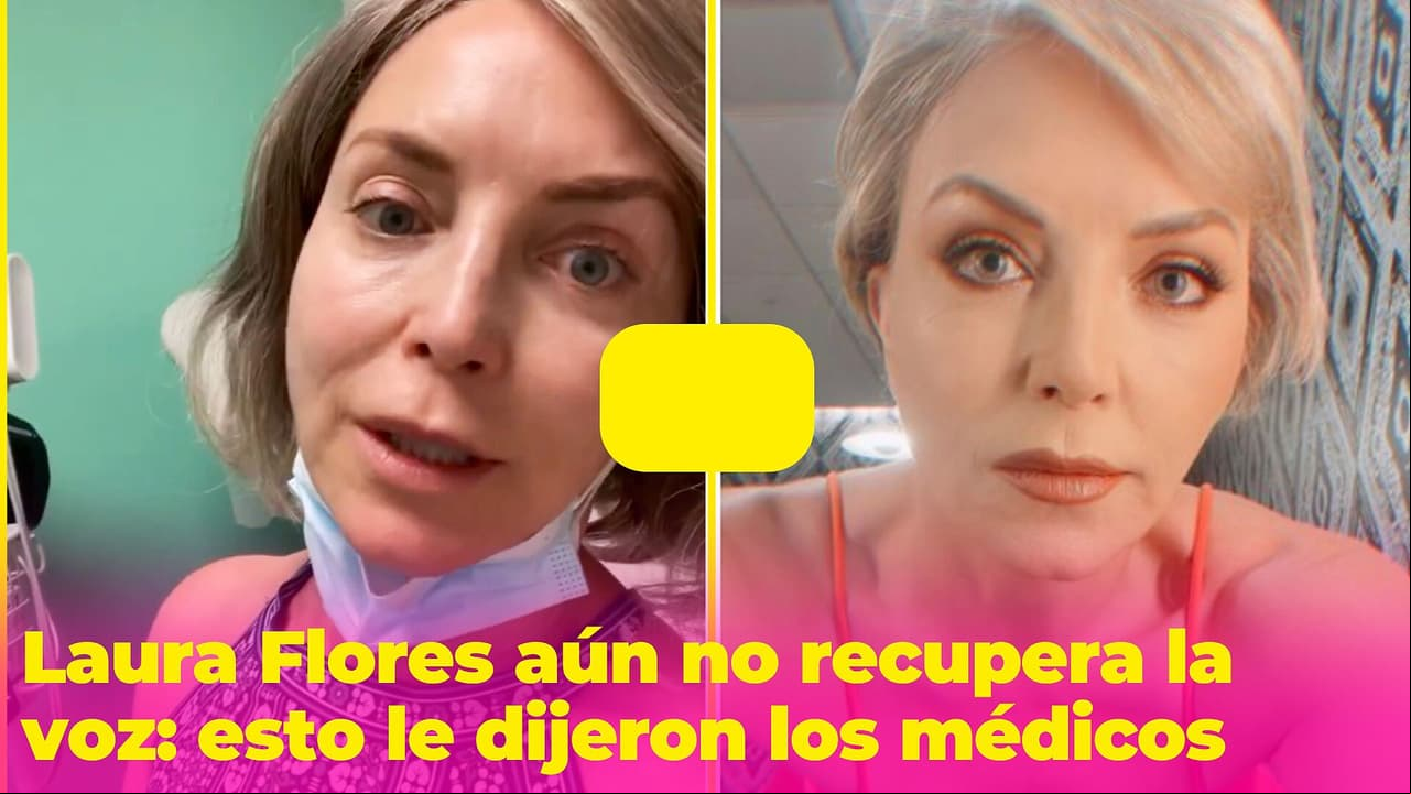 Laura Flores 'perdió la voz' y en un video mostró lo desesperada que está por su problema de salud