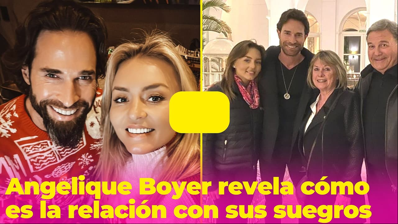 Angelique reveló cómo se lleva con los papás de Sebastián Rulli: dice que su suegra es una guerrera