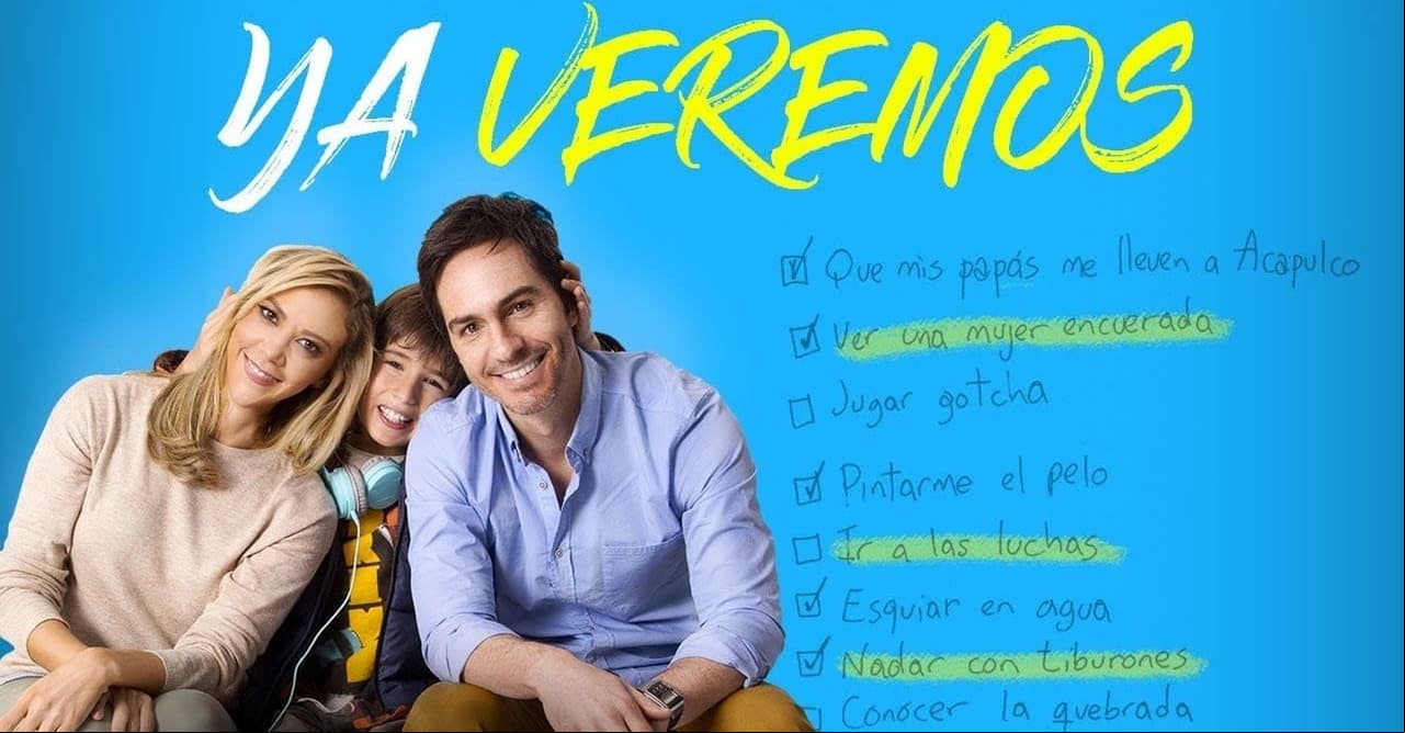 'Ya veremos'.Rodrigo y Alejandra deciden terminar su relación. Santi, su hijo, es lo único que los une ahora. Un día, Santi tiene que someterse a una cirugía, así que, antes de la operación, hace una lista de deseos que quiere cumplir. ¿El amor los hará ver con el corazón? Con las actuaciones de Mauricio Ochmann, Fernanda Castillo, Rodrigo Cachero y Erik Hayser. Estreno: Película ya disponible.