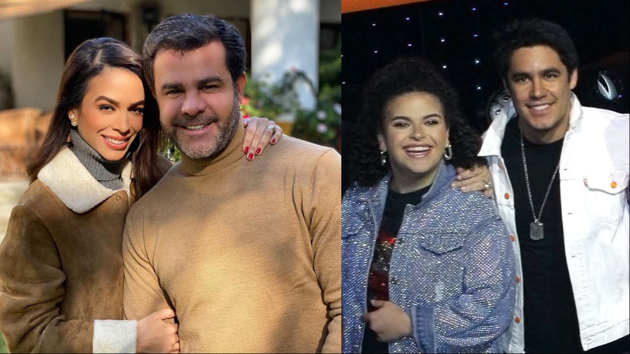 Biby Gaytán y Eduardo Capetillo revelan si ya quieren nietos tras rumores de romance de su hijo y Lucerito Mijares