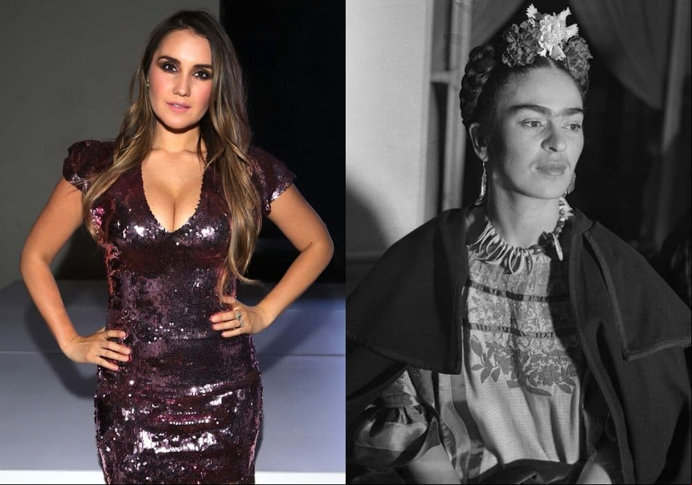 Dulce María siente una gran iración por Frida Kahlo, pero no solo por la gran artista que fue, también porque es su tía abuela.