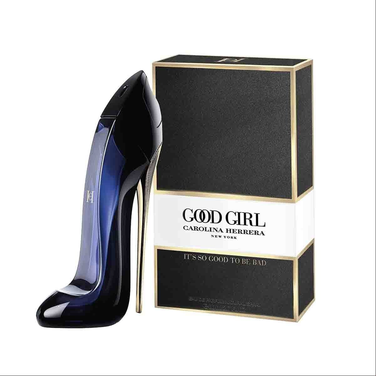Good Girl de Carolina Herrera. "No me canso de decir qué rica fragancia es esta. Tiene almendra, tiene café, y para no hacerlo un perfume tan de noche, le agregan bergamota y limón que le da frescura. También lleva nardo y rosas", afirma Marck, quien agrega que si este perfume fuera una mujer, sería alguien que le gusta verse bien, muy femenina, pero con una gran determinación en la vida. "Alguien que no se deja".