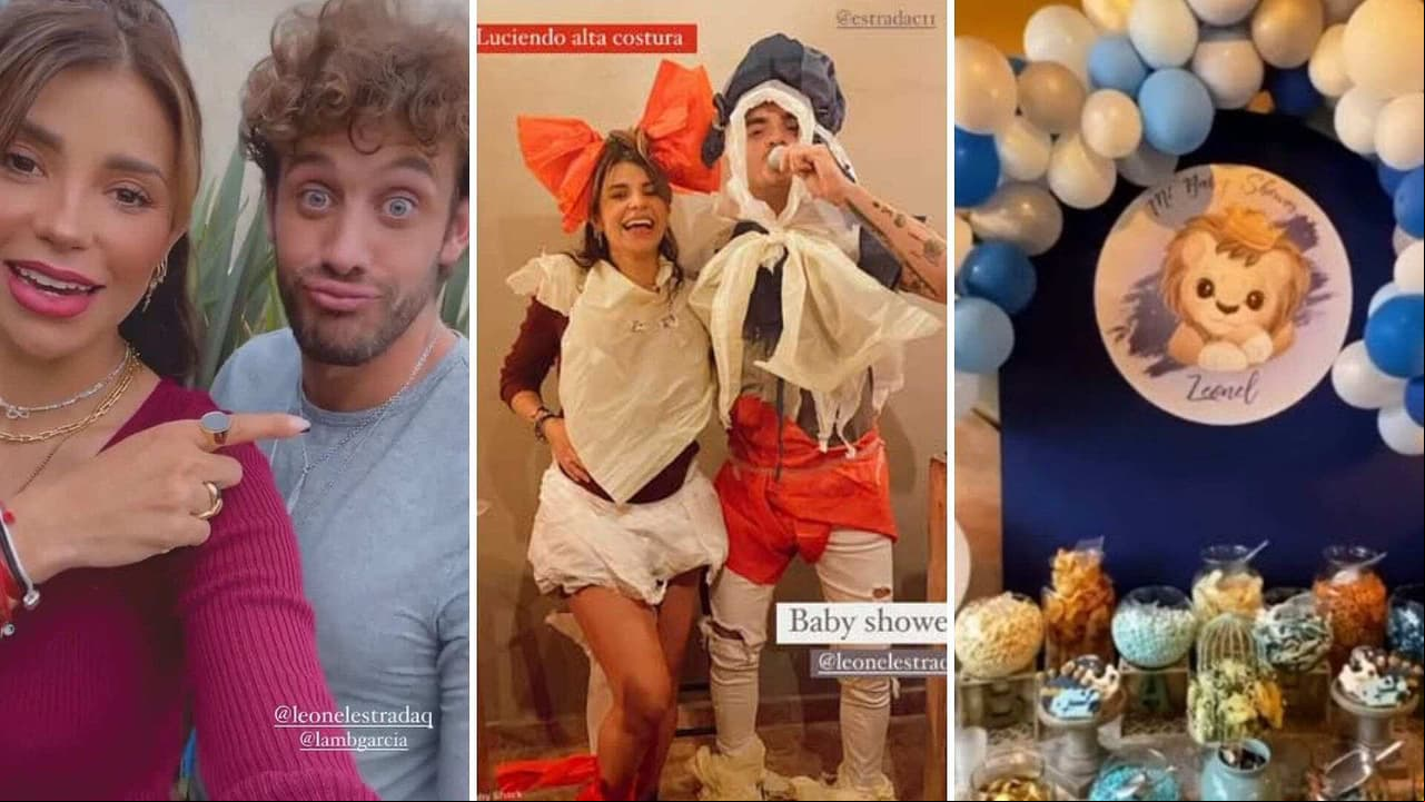 Lambda García sorprende a Ferka con majestuoso baby shower y ella reacciona: “el último y nos vamos a parir”