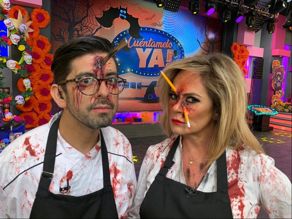 El Chef Omar Sandoval de la cocina del infierno...