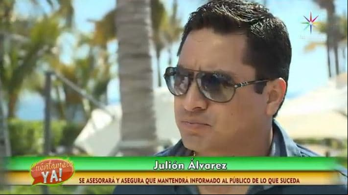 ¡Julión Álvarez da la cara sobre la investigación judicial en la que lo implican!
