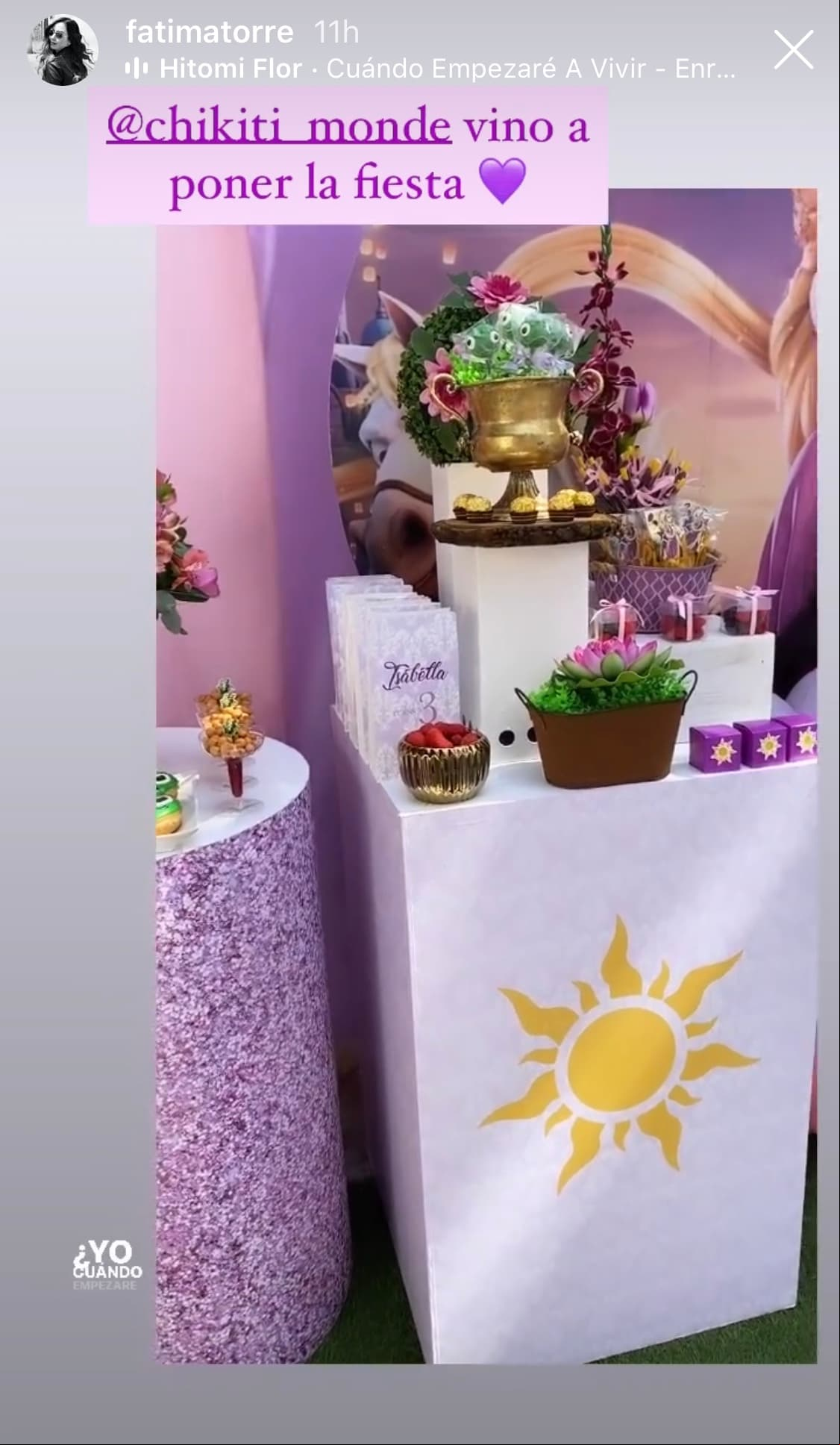 Bolsas de regalo, el stant para colocarlas y más snacks para los invitados también tuvieron la temática de este popular cuento escrito por los Hermanos Grimm en el siglo XIX.