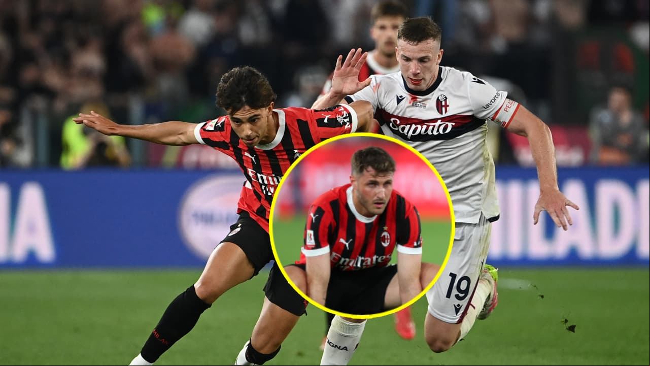 Santiago Gimenez y Milan pierden la Final de la Coppa Italia ante Bolonia