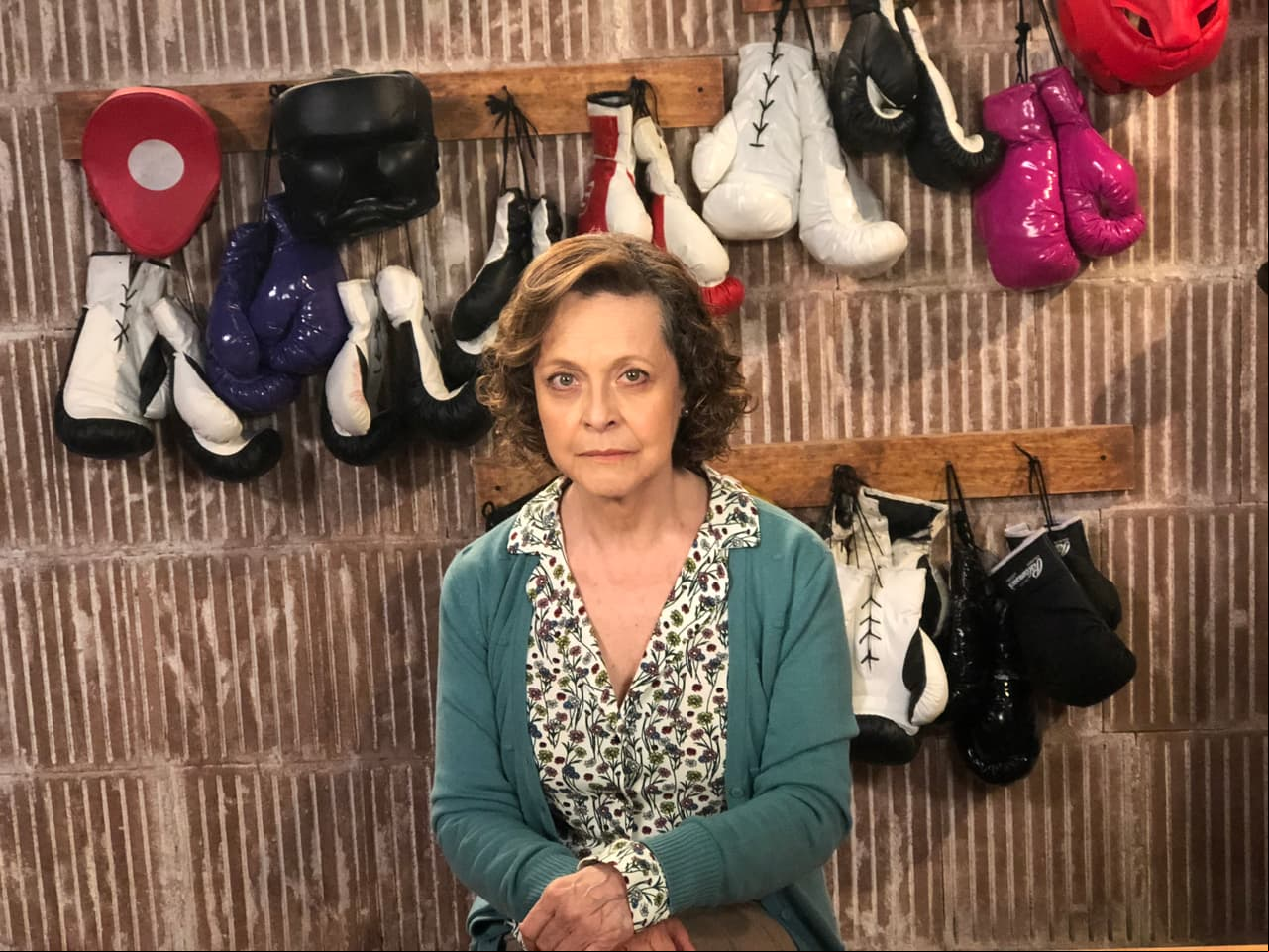 Silvia Mariscal da vida a Teresa, la madre de Ringo.