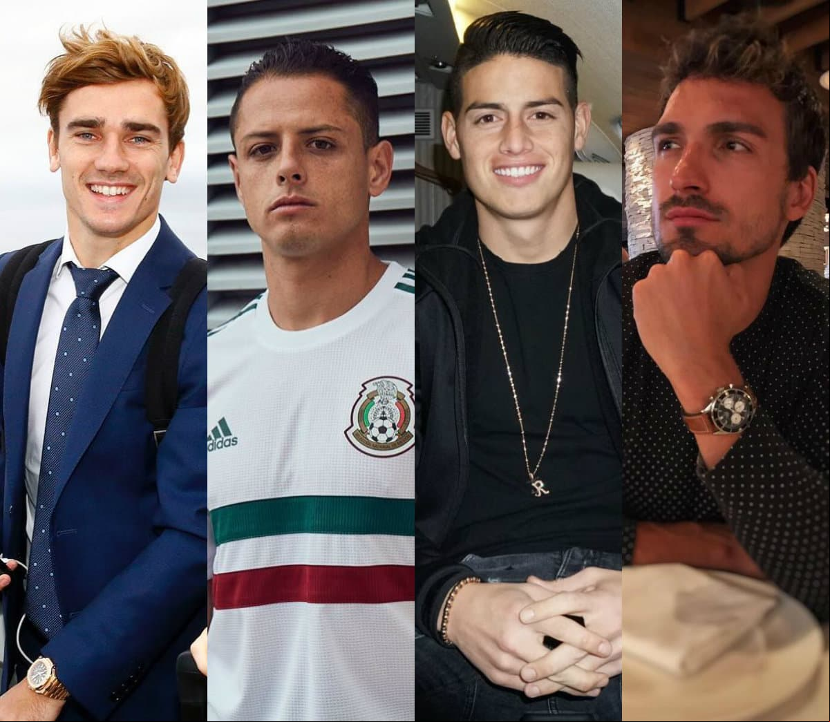 Futbolistas de todo el mundo harán gala de su talento en el Mundial Rusia 2018, donde también elevarán la temperatura con su atractivo físico