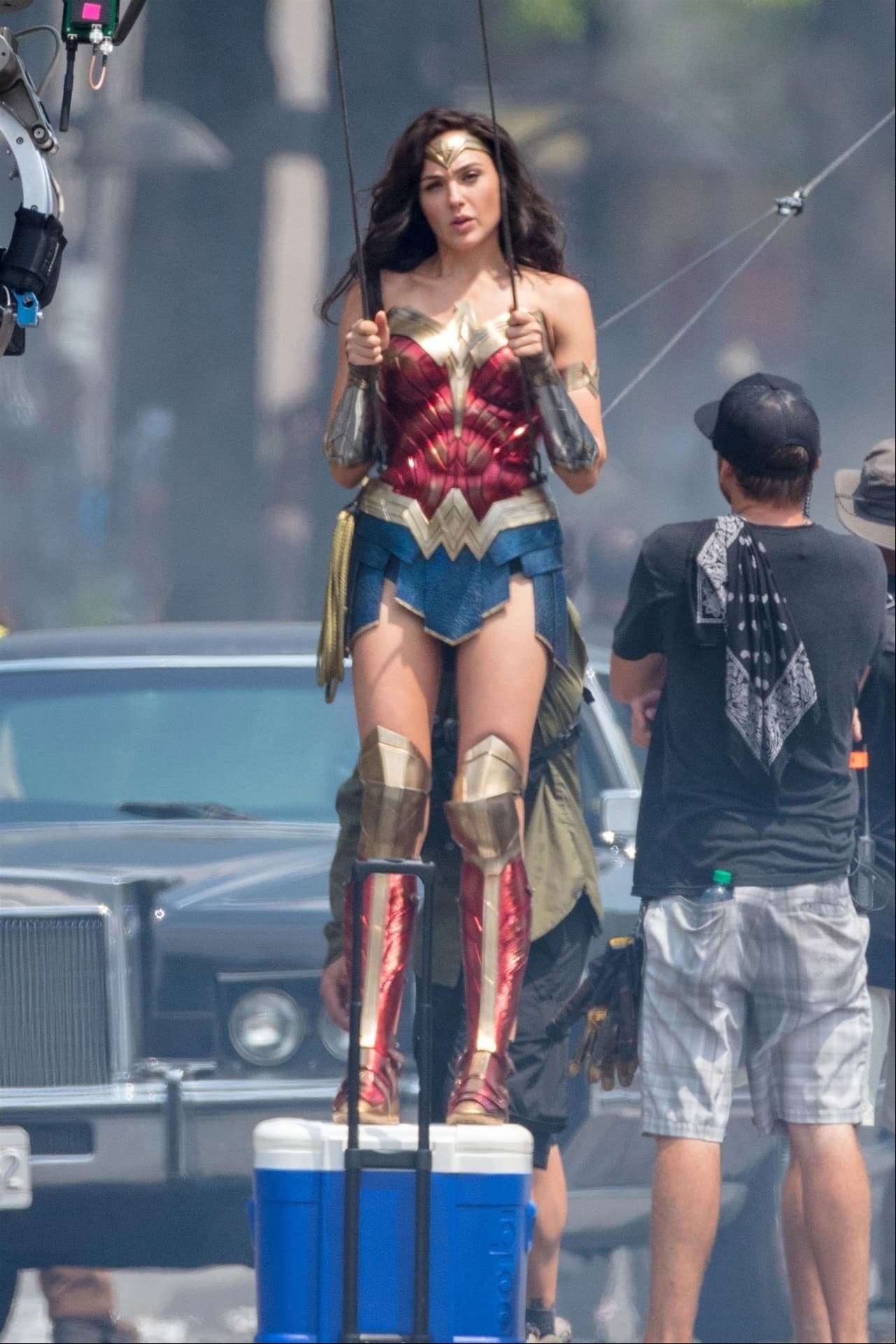 ¡Gal luce bellísima con su traje de ‘Mujer Maravilla’! (FOTO: The Grosby Group)
