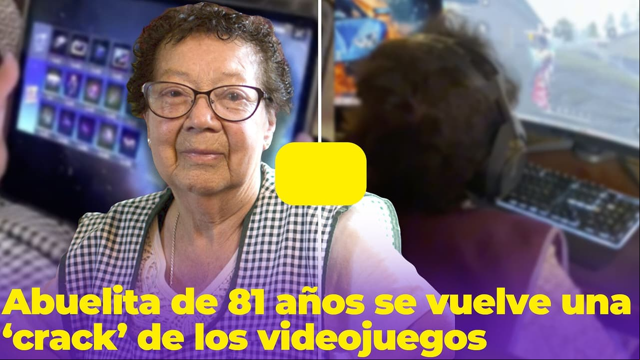Abuelita de 81 años se vuelve una ‘crack’ de los videojuegos para superar la muerte de su esposo