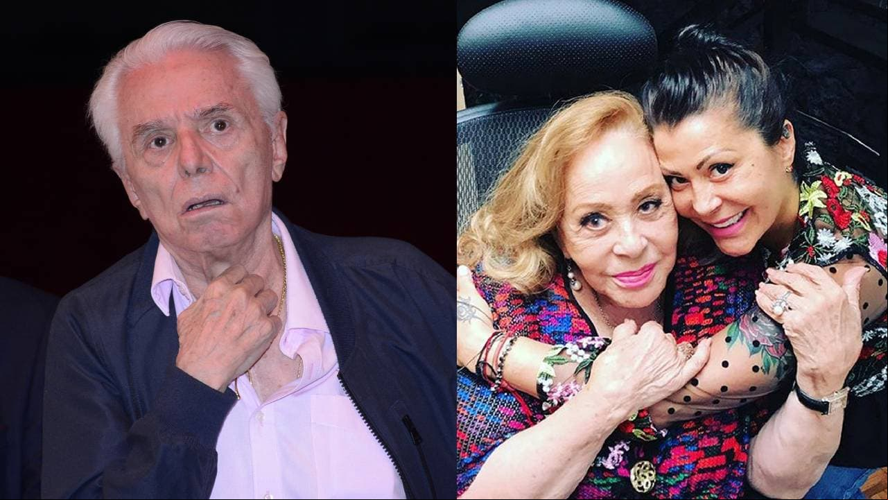 Enrique Guzmán, consternado, revela que sufrió por ver cómo murió Silvia Pinal y dice que Alejandra ya no es hija de la actriz 
