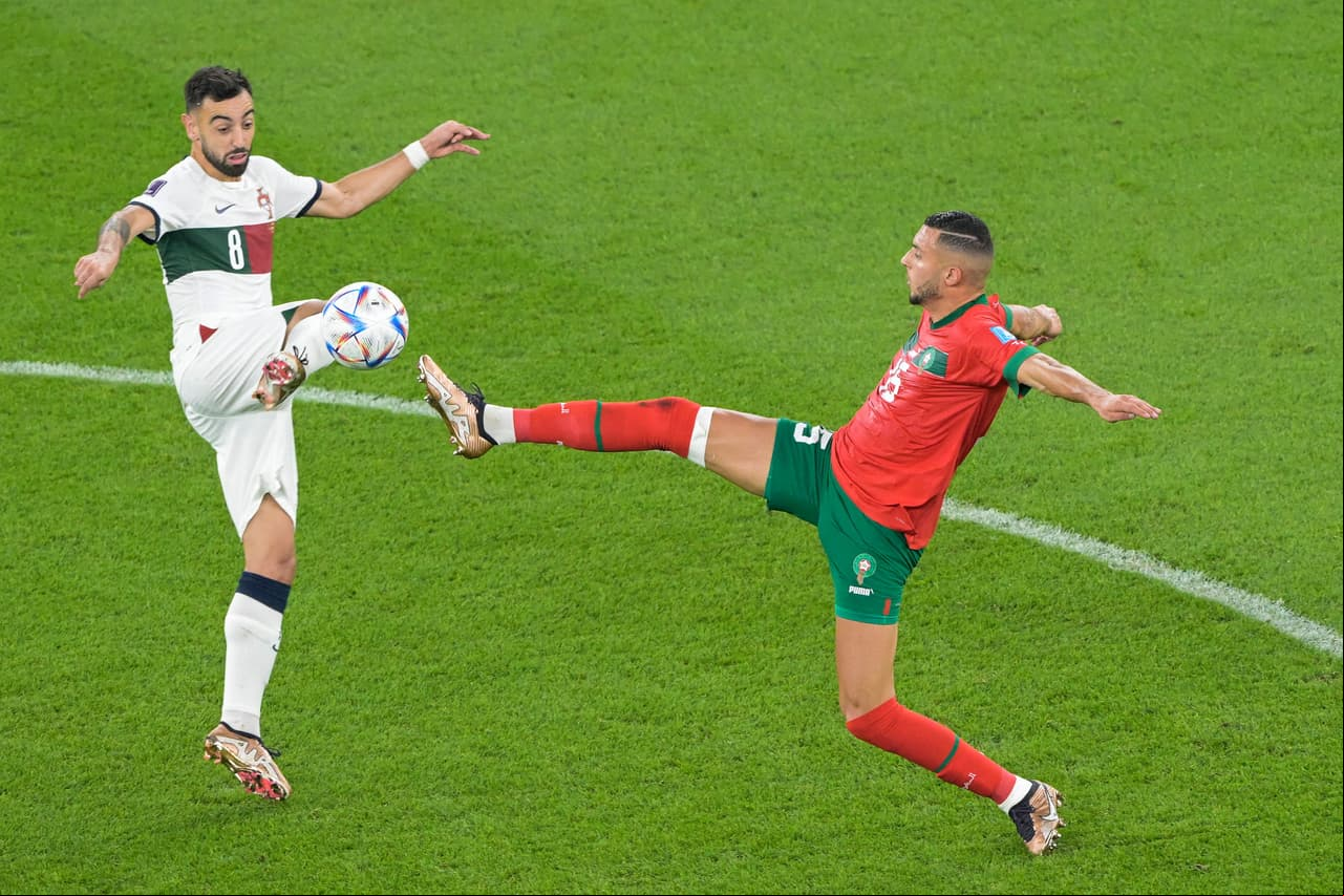 Marruecos derrotó 1-0 a Portugal con gol de Youssef En-Nesyri en el Estadio Al Thumama para convertirse en la primera selección africana en Semifinales en una Copa del Mundo.