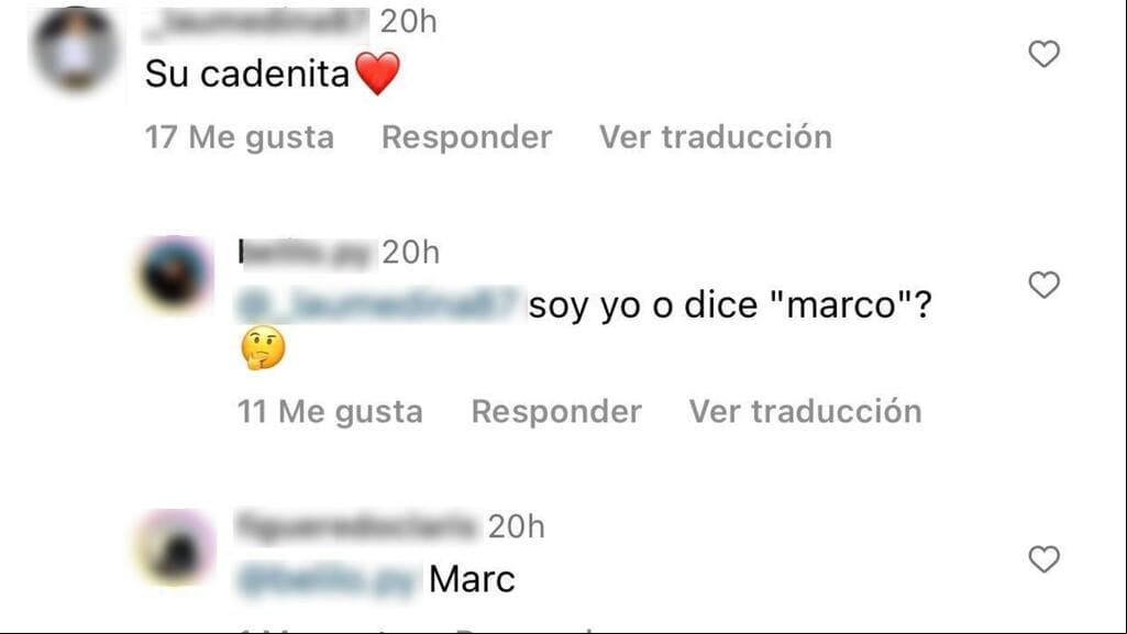 Algunos fans notaron el detalle de la cadena que Nadia Ferreira llevaba al cuello y hay quienes aseguran que se trata del nombre de su bebé.