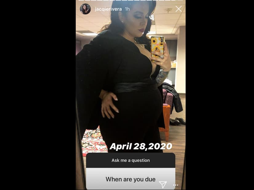 Jacqie Rivera revela la fecha estimada de su parto