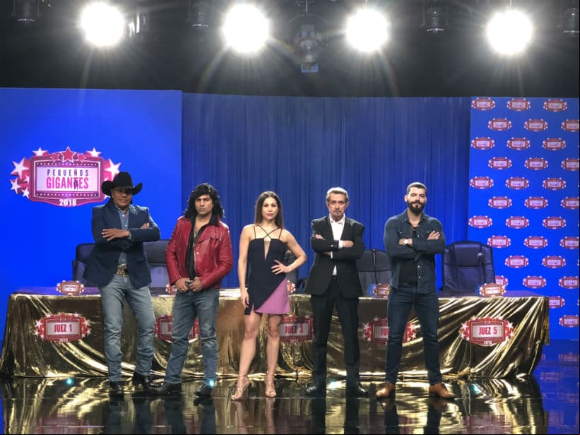 ¡Lupe Esparza, Albertano, Bianca Marroquín, El Flaco Ibañez y Adrián Di Monte serán los jueces de Pequeños Gigantes 2018!