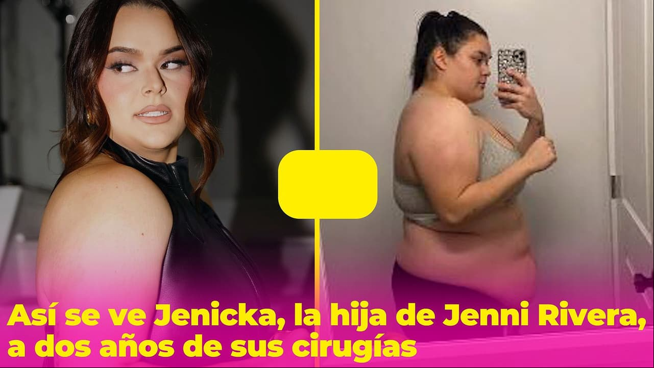 Jenicka, hija de Jenni Rivera, está feliz con el cuerpo por el que "pagó" tras sus cirugías: así se ve