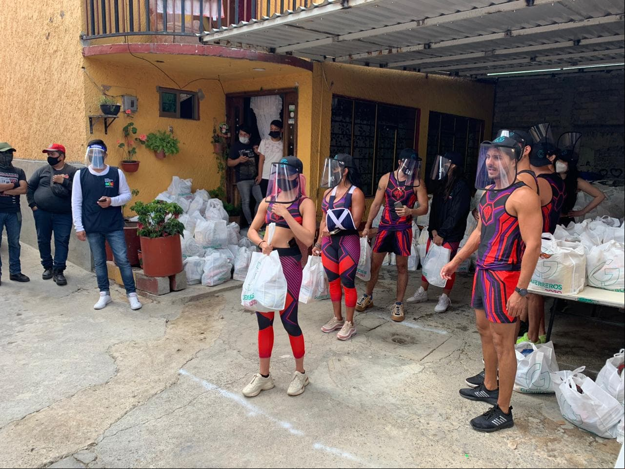 Esta colaboración se dio gracias a la campaña #QueNadieSeQuedeSinComer del Centro Comunitario Santa Fe A.C.