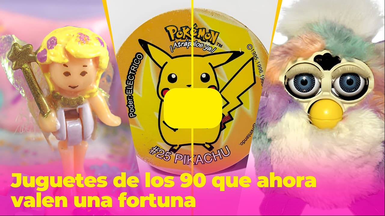 Juguetes de los 90 que ahora valen una fortuna: si los tienes podrías volverte millonario