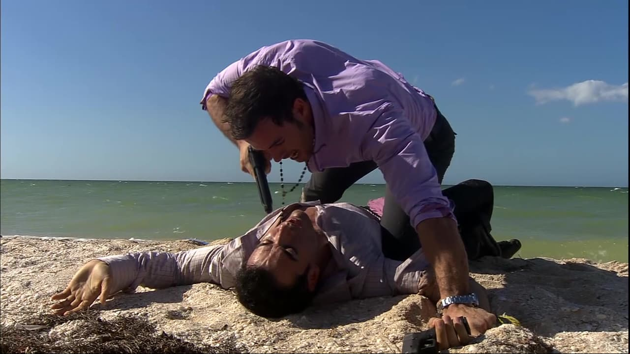 'Bruno' y 'Alejandro' tienen su último enfrentamiento en la playa. 'Alejandro' lo amenaza de muerte, pero 'Victoria' le implora perdonarle la vida a su hermano.