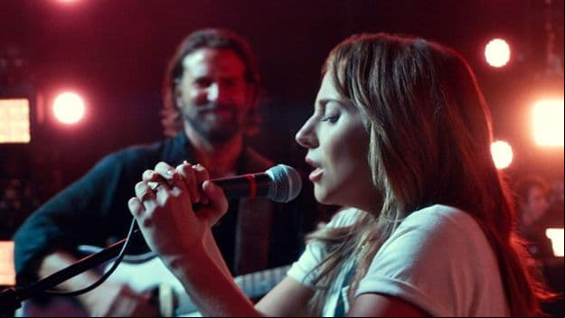 A Star Is Born fue protagonizada por Bradley Cooper y Lady Gaga