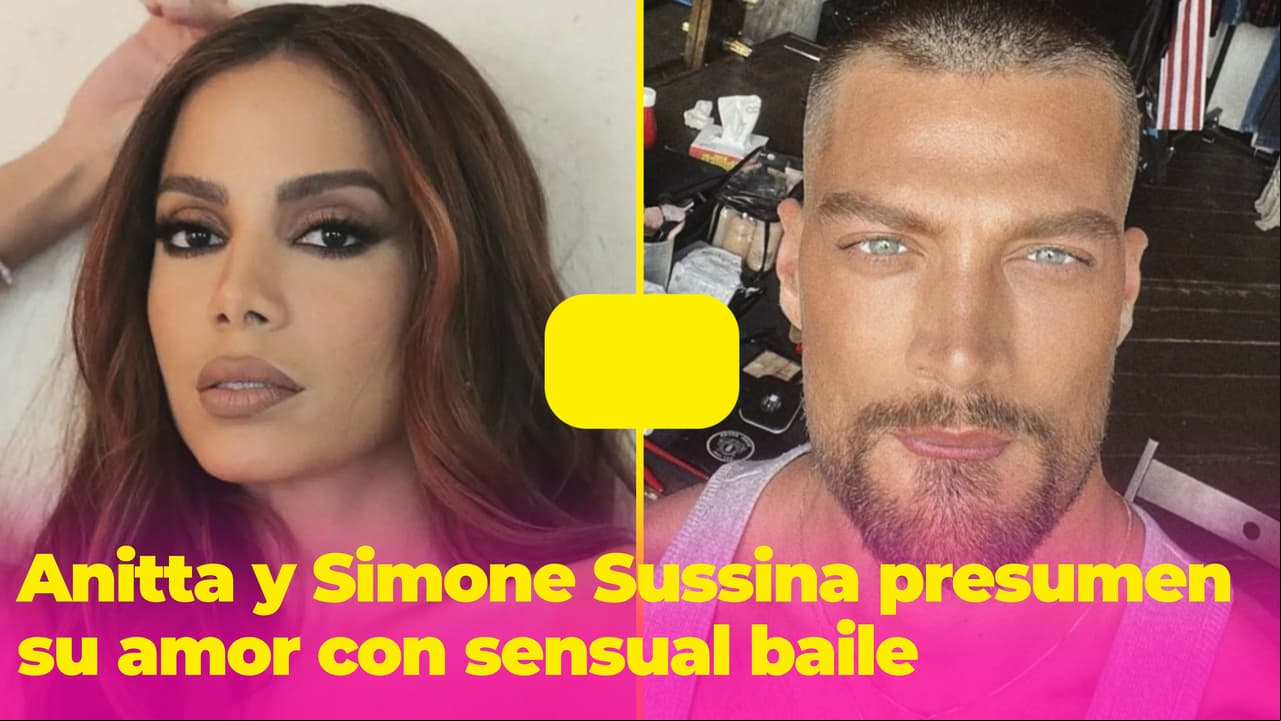 Con apasionado tango y besos Anitta presume su relación con Simone Sussina