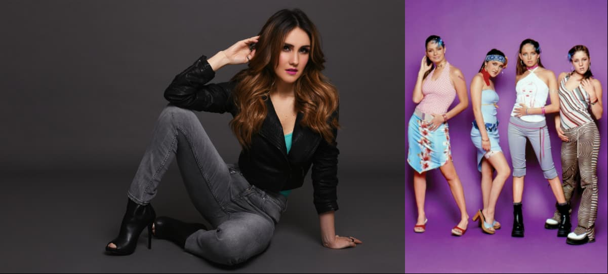 Dulce María formó parte de Jeans en su adolescencia