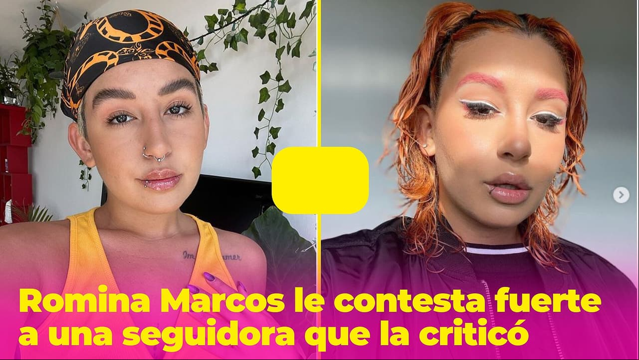 Romina Marcos, le contesta fuerte a una seguidora: "Necesitamos más mujeres apoyándose, no poniéndose el pie"