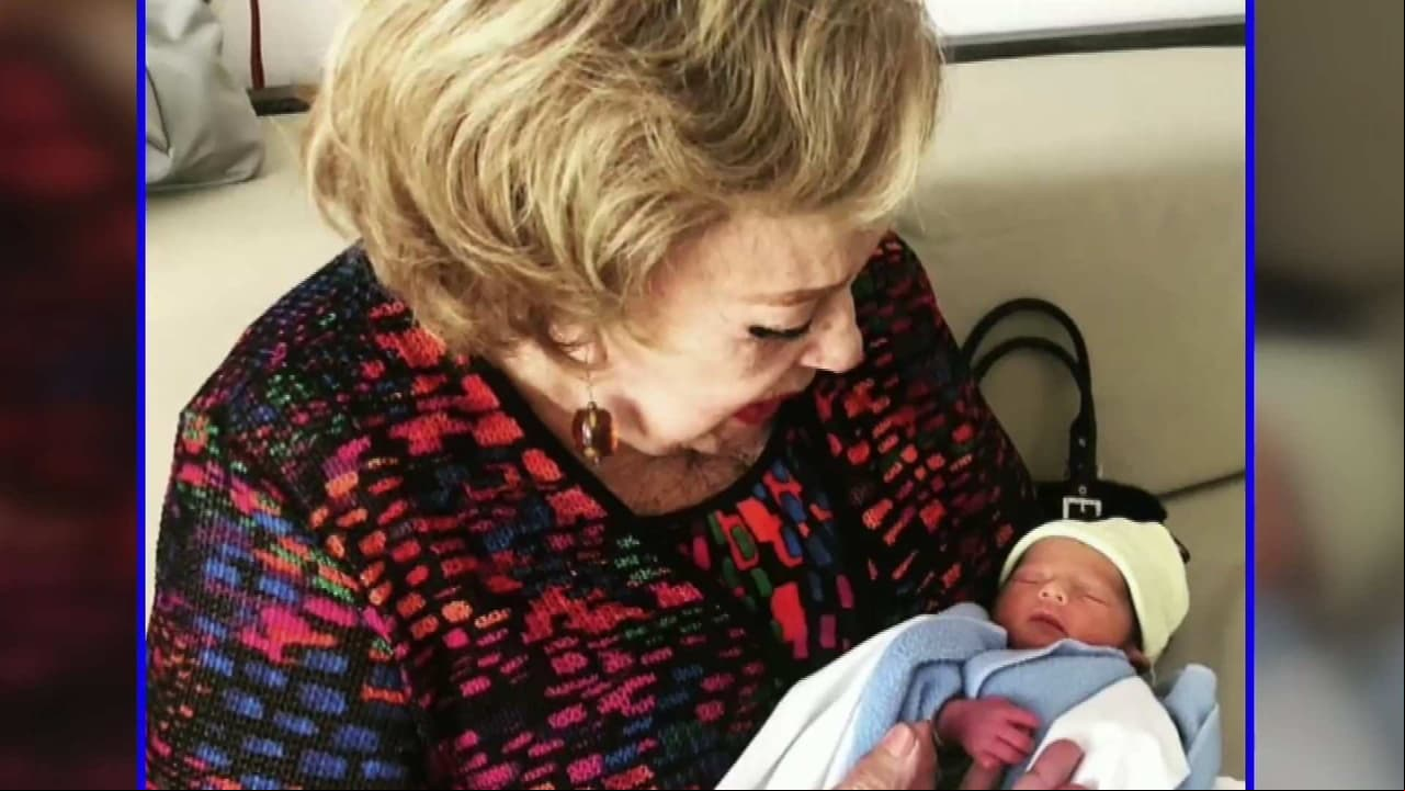 Así fue el emotivo encuentro de Silvia Pinal con su nieto Apolo